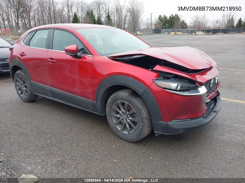 3MVDMBB73MM218950 2021 Mazda Cx-30