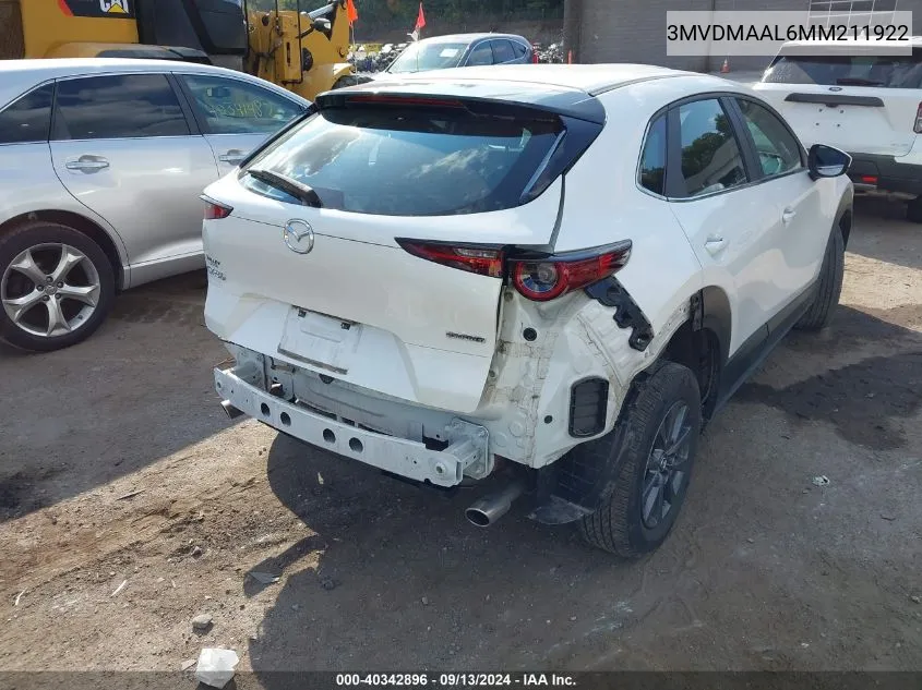 3MVDMAAL6MM211922 2021 Mazda Cx-30 2.5 S