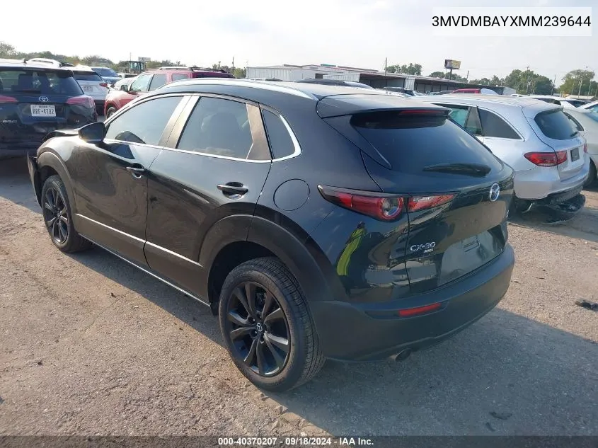 3MVDMBAYXMM239644 2021 Mazda Cx-30