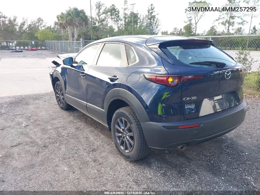 3MVDMAAL4MM257295 2021 Mazda Cx-30 2.5 S