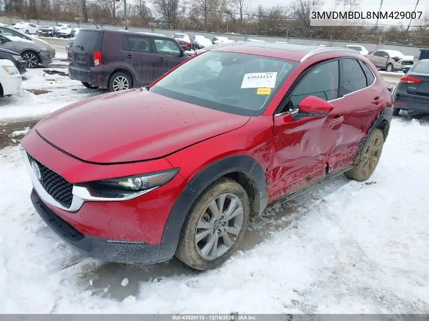 3MVDMBDL8NM429007 2022 Mazda Cx-30 Premium