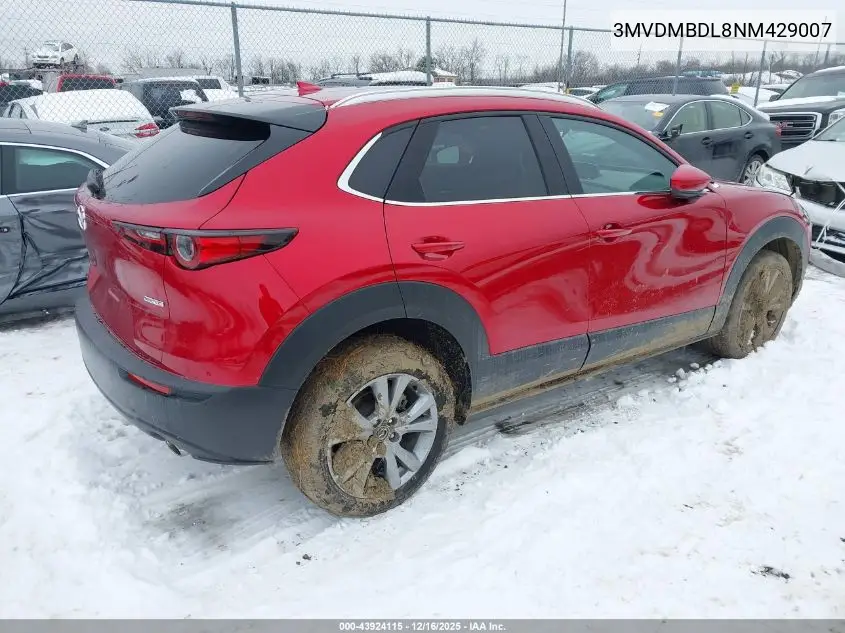 3MVDMBDL8NM429007 2022 Mazda Cx-30 Premium