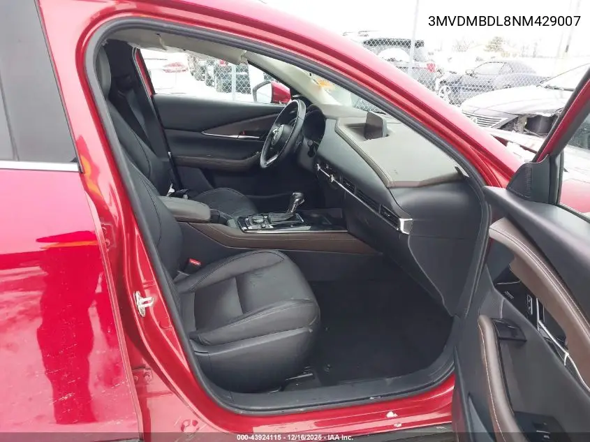 3MVDMBDL8NM429007 2022 Mazda Cx-30 Premium