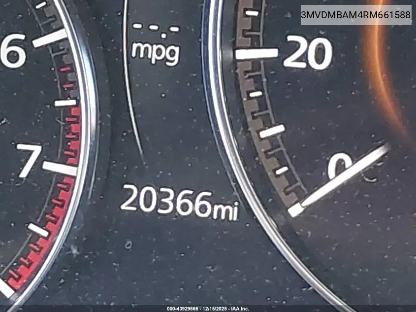 3MVDMBAM4RM661588 2024 Mazda Cx-30 2.5 S
