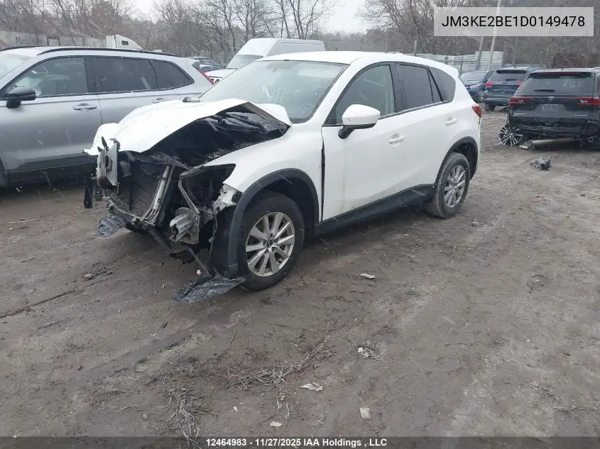 JM3KE2BE1D0149478 2013 Mazda Cx-5 Sport