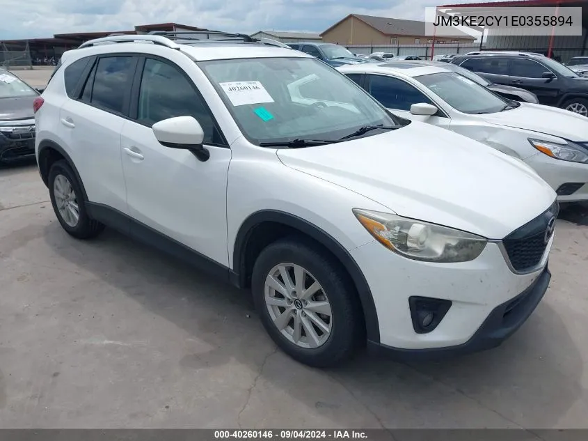 2014 Mazda Cx-5 Touring VIN: JM3KE2CY1E0355894 Lot: 40260146