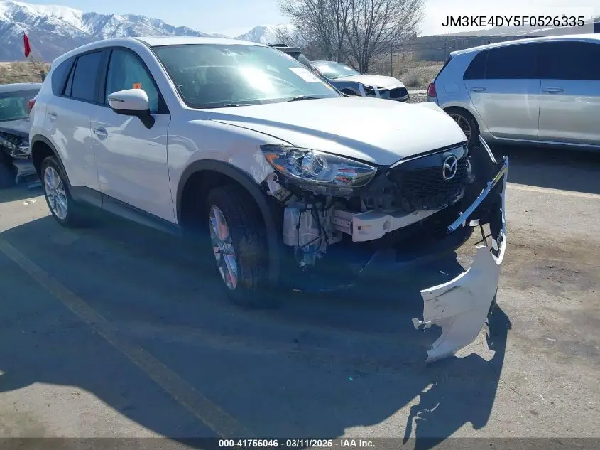 2015 Mazda Cx-5 Grand Touring VIN: JM3KE4DY5F0526335 Lot: 41756046