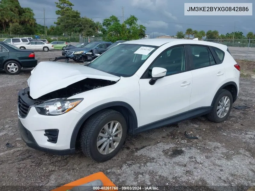 2016 Mazda Cx-5 Sport VIN: JM3KE2BYXG0842886 Lot: 40261760