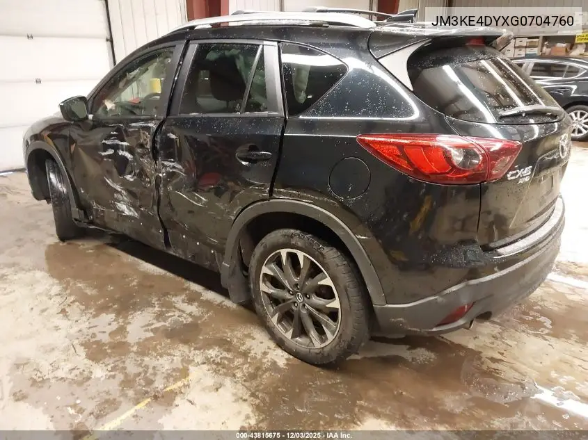 JM3KE4DYXG0704760 2016 Mazda Cx-5 Grand Touring