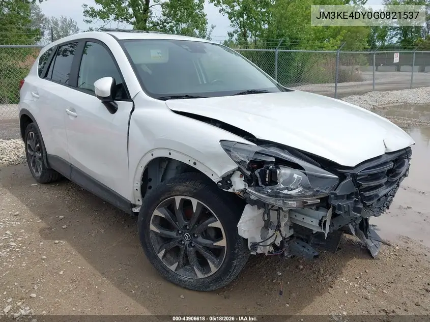 JM3KE4DY0G0821537 2016 Mazda Cx-5 Grand Touring