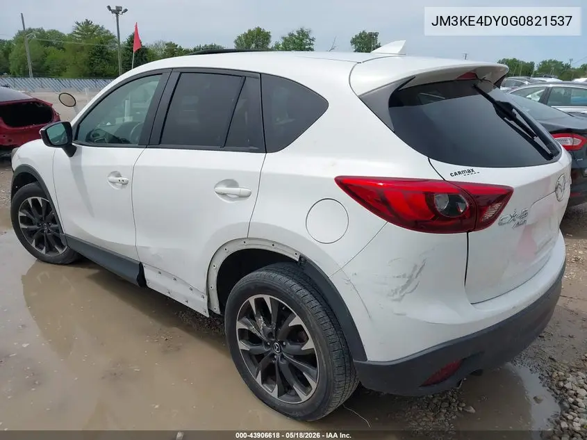 JM3KE4DY0G0821537 2016 Mazda Cx-5 Grand Touring