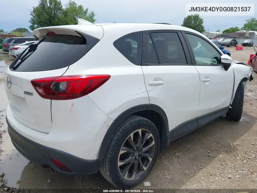 JM3KE4DY0G0821537 2016 Mazda Cx-5 Grand Touring