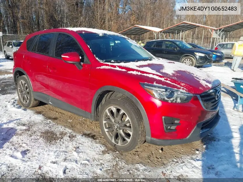 JM3KE4DY1G0652483 2016 Mazda Cx-5 Grand Touring