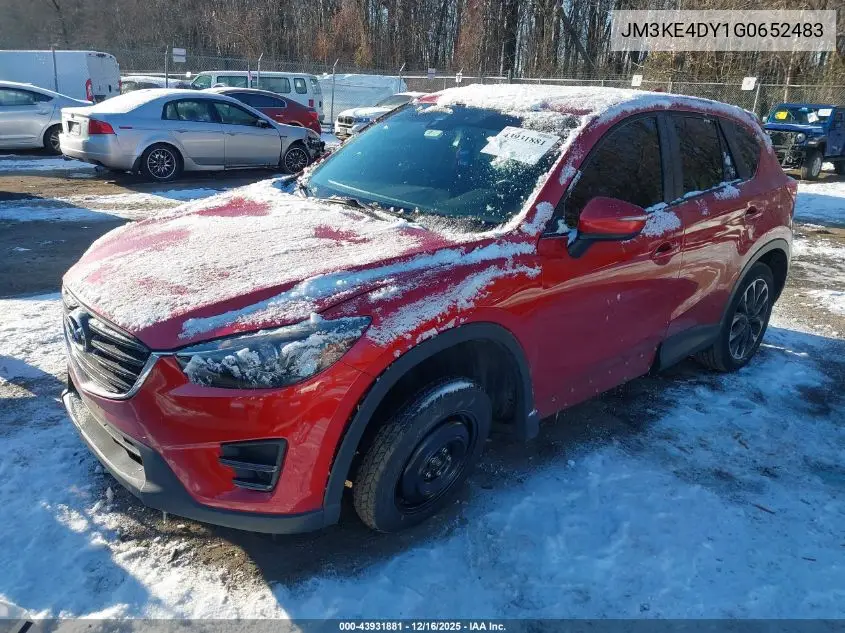 JM3KE4DY1G0652483 2016 Mazda Cx-5 Grand Touring