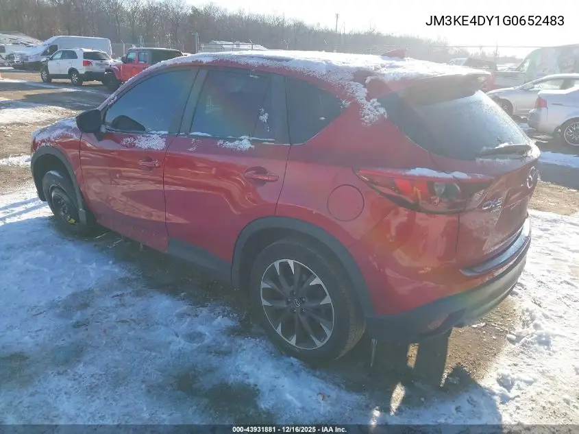 JM3KE4DY1G0652483 2016 Mazda Cx-5 Grand Touring