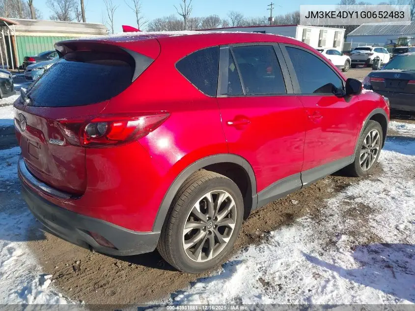 JM3KE4DY1G0652483 2016 Mazda Cx-5 Grand Touring