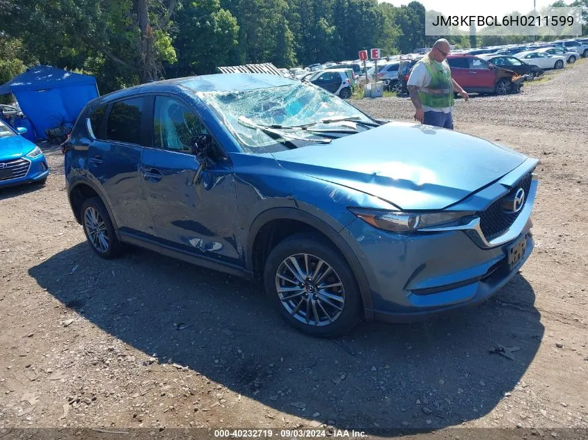 2017 Mazda Cx-5 Touring VIN: JM3KFBCL6H0211599 Lot: 40232719