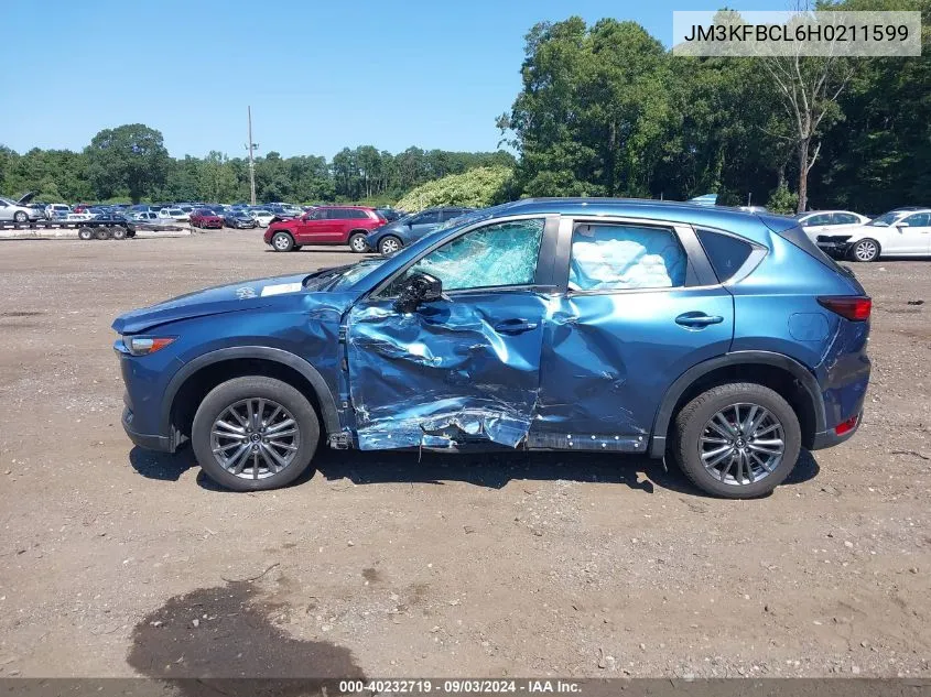 2017 Mazda Cx-5 Touring VIN: JM3KFBCL6H0211599 Lot: 40232719