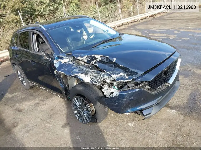 JM3KFACL1H0216980 2017 Mazda Cx-5 Touring