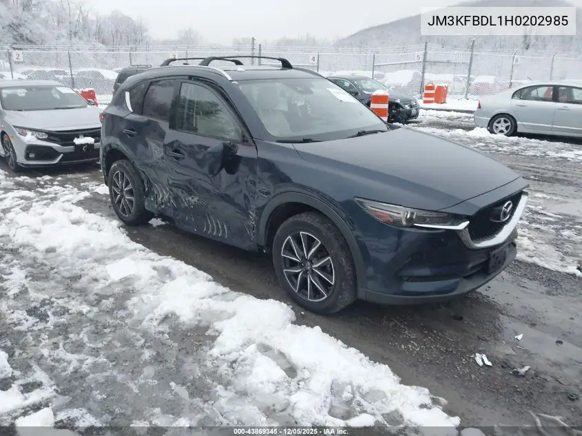JM3KFBDL1H0202985 2017 Mazda Cx-5 Grand Select