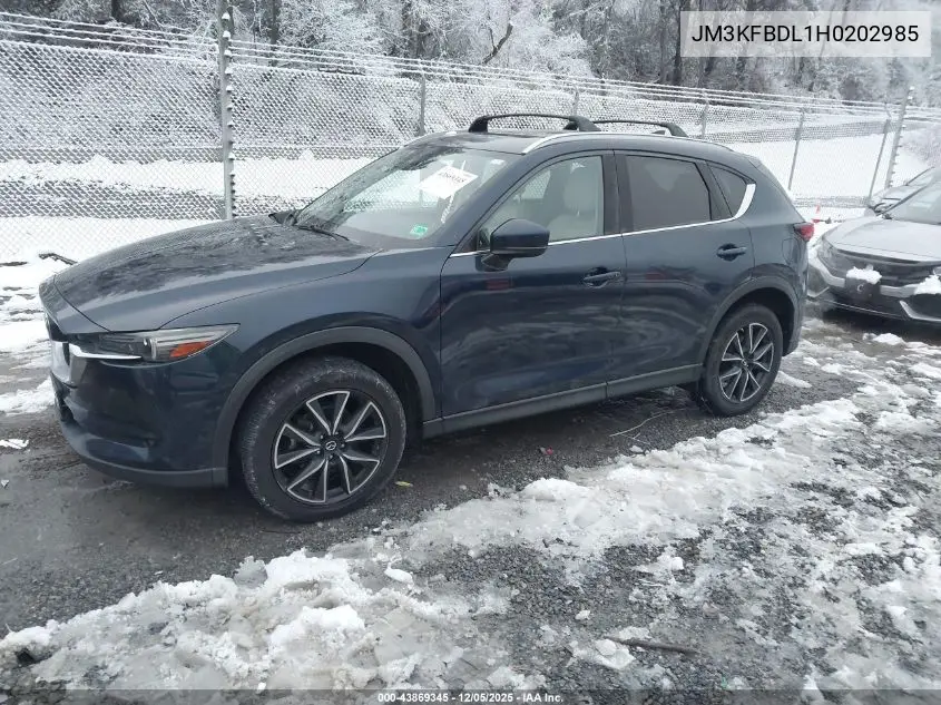 JM3KFBDL1H0202985 2017 Mazda Cx-5 Grand Select