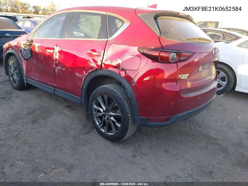 JM3KFBE21K0652584 2019 Mazda Cx-5 Signature W/Diesel