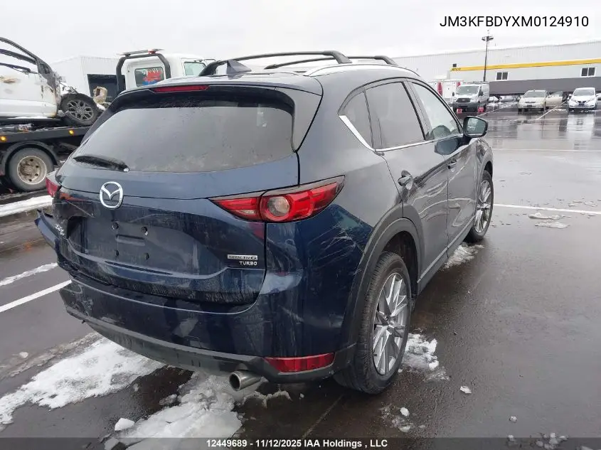 JM3KFBDYXM0124910 2021 Mazda Cx-5 Gt