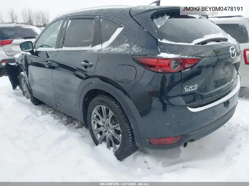 JM3KFBEY0M0478191 2021 Mazda Cx-5 Signature