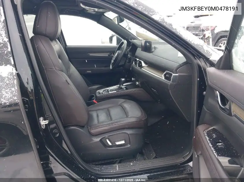 JM3KFBEY0M0478191 2021 Mazda Cx-5 Signature