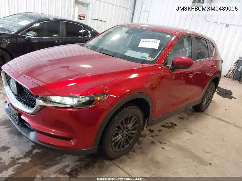 JM3KFBCMXM0489005 2021 Mazda Cx-5 Touring