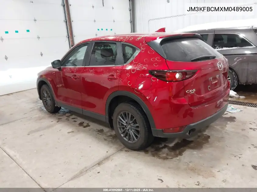 JM3KFBCMXM0489005 2021 Mazda Cx-5 Touring