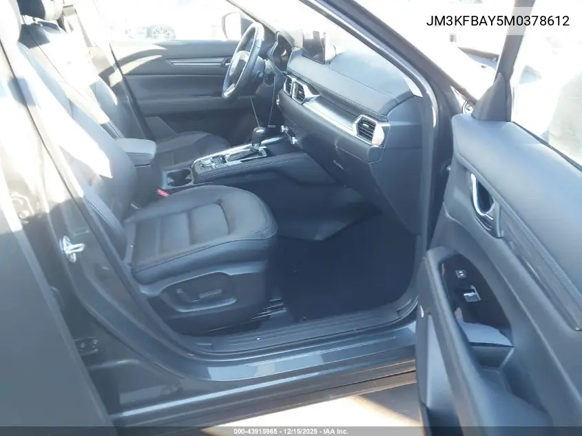 JM3KFBAY5M0378612 2021 Mazda Cx-5 Grand Touring Reserve