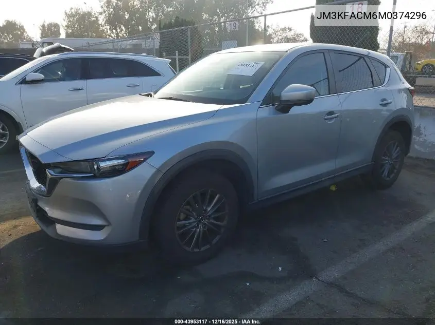 JM3KFACM6M0374296 2021 Mazda Cx-5 Touring