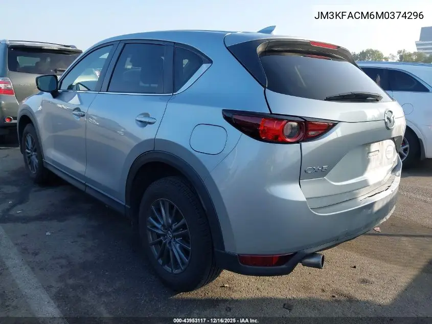 JM3KFACM6M0374296 2021 Mazda Cx-5 Touring