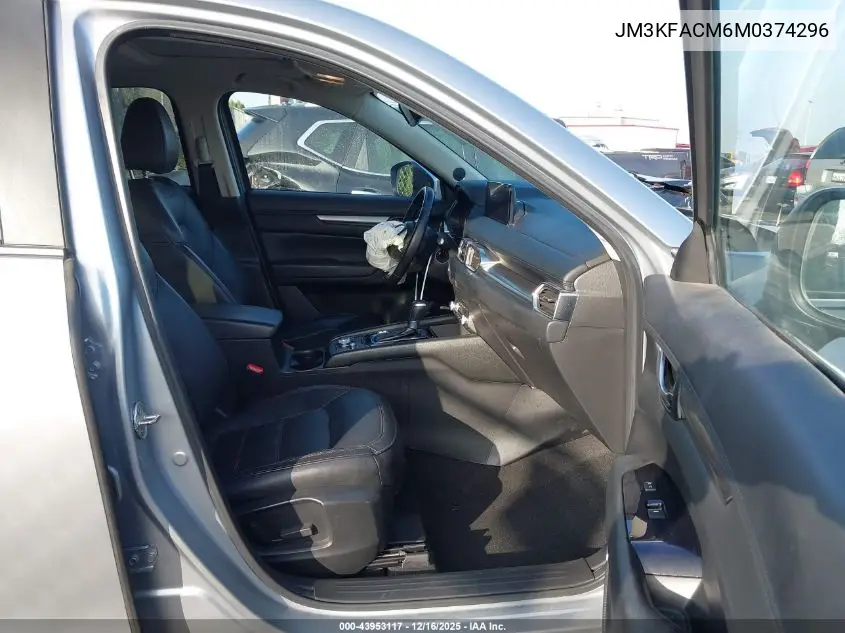 JM3KFACM6M0374296 2021 Mazda Cx-5 Touring