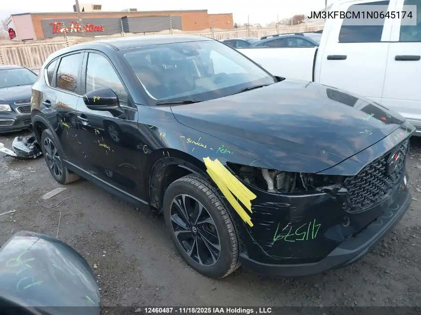 JM3KFBCM1N0645174 2022 Mazda Cx-5