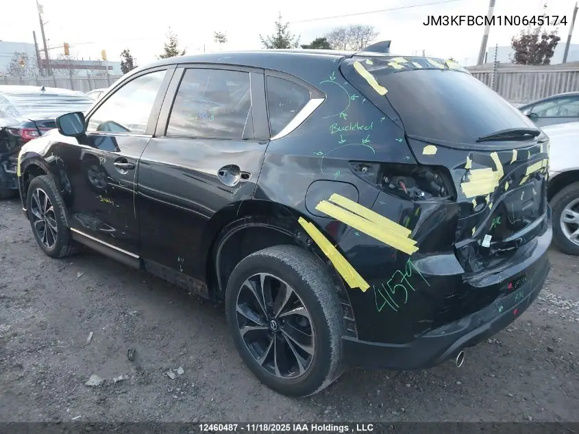 JM3KFBCM1N0645174 2022 Mazda Cx-5