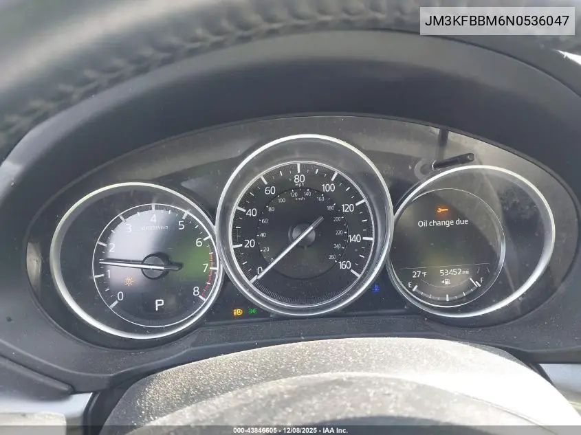 JM3KFBBM6N0536047 2022 Mazda Cx-5 2.5 S Select