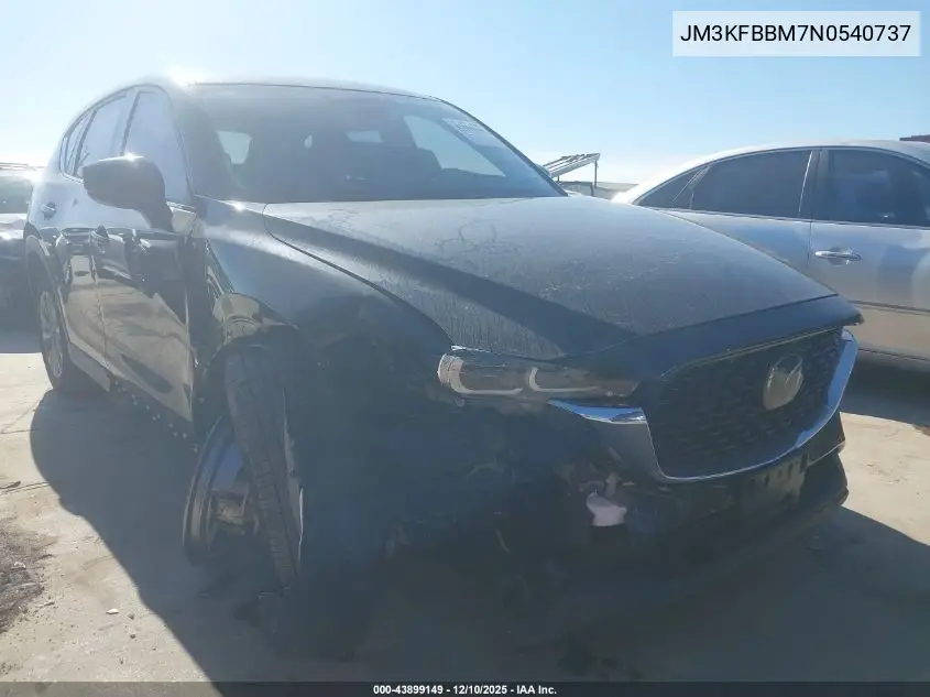 JM3KFBBM7N0540737 2022 Mazda Cx-5 2.5 S Select