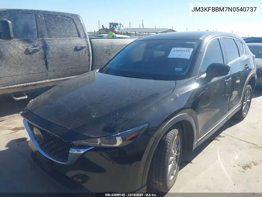 JM3KFBBM7N0540737 2022 Mazda Cx-5 2.5 S Select