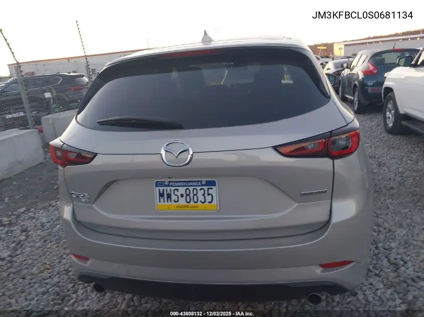 JM3KFBCL0S0681134 2025 Mazda Cx-5 2.5 S Preferred