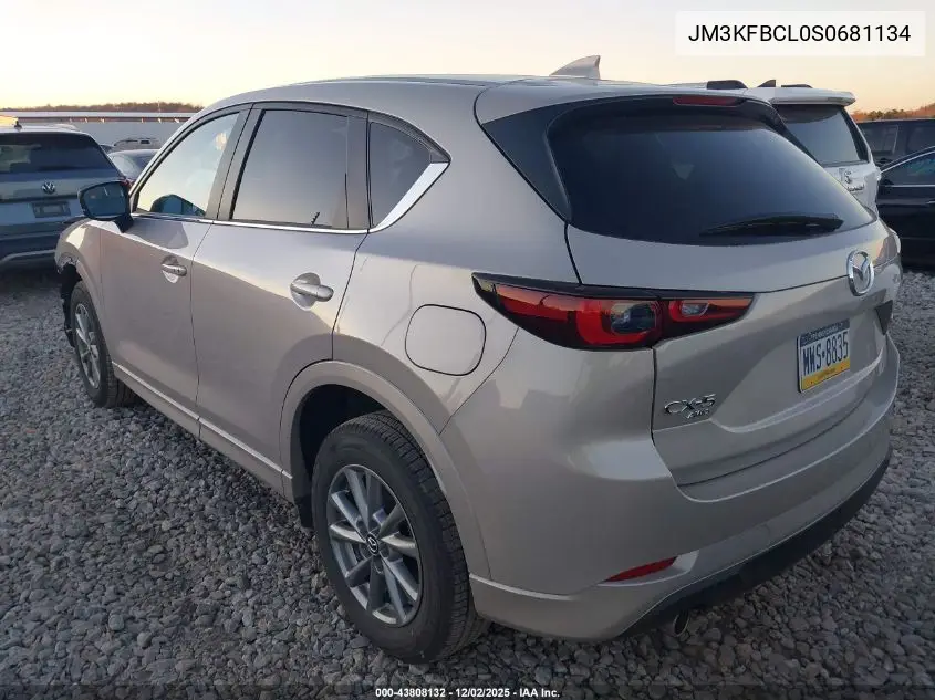 JM3KFBCL0S0681134 2025 Mazda Cx-5 2.5 S Preferred