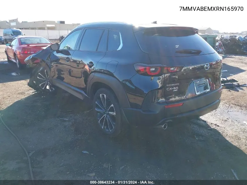 2024 Mazda Cx-50 2.5 S Premium Plus VIN: 7MMVABEMXRN165970 Lot: 38643234