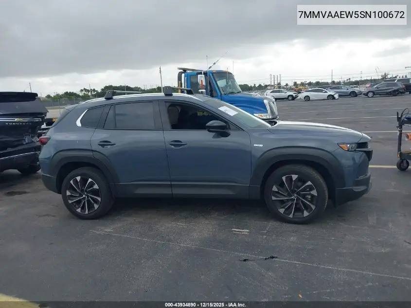 7MMVAAEW5SN100672 2025 Mazda Cx-50 Hybrid Premium Plus Package