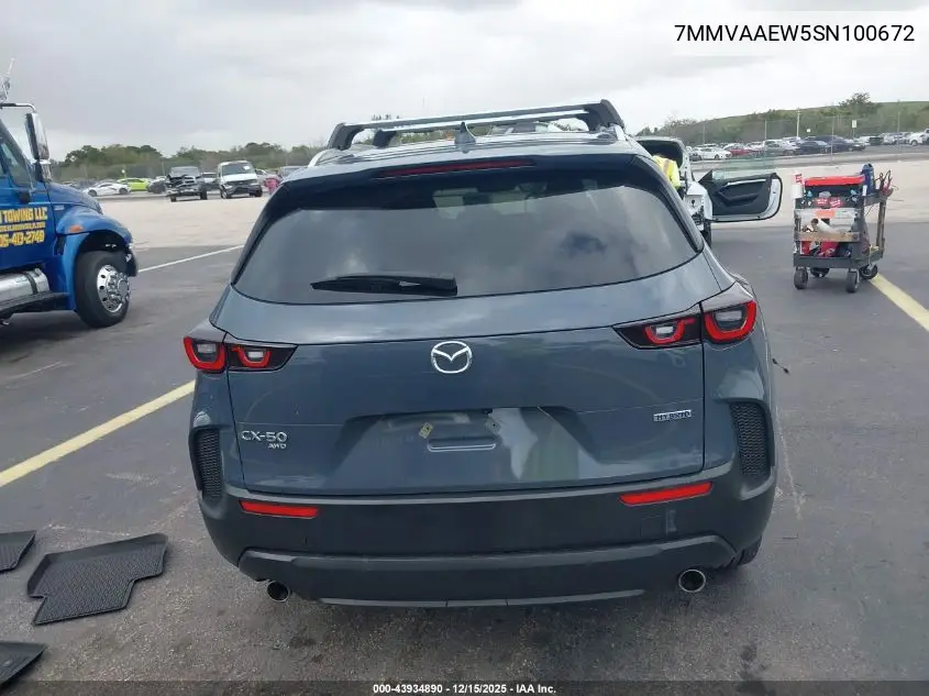 7MMVAAEW5SN100672 2025 Mazda Cx-50 Hybrid Premium Plus Package