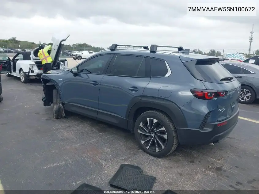 7MMVAAEW5SN100672 2025 Mazda Cx-50 Hybrid Premium Plus Package