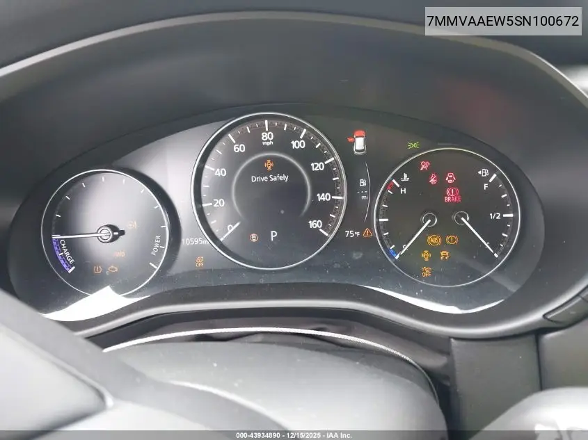 7MMVAAEW5SN100672 2025 Mazda Cx-50 Hybrid Premium Plus Package