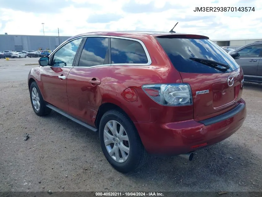 JM3ER293870143574 2007 Mazda Cx-7 Sport