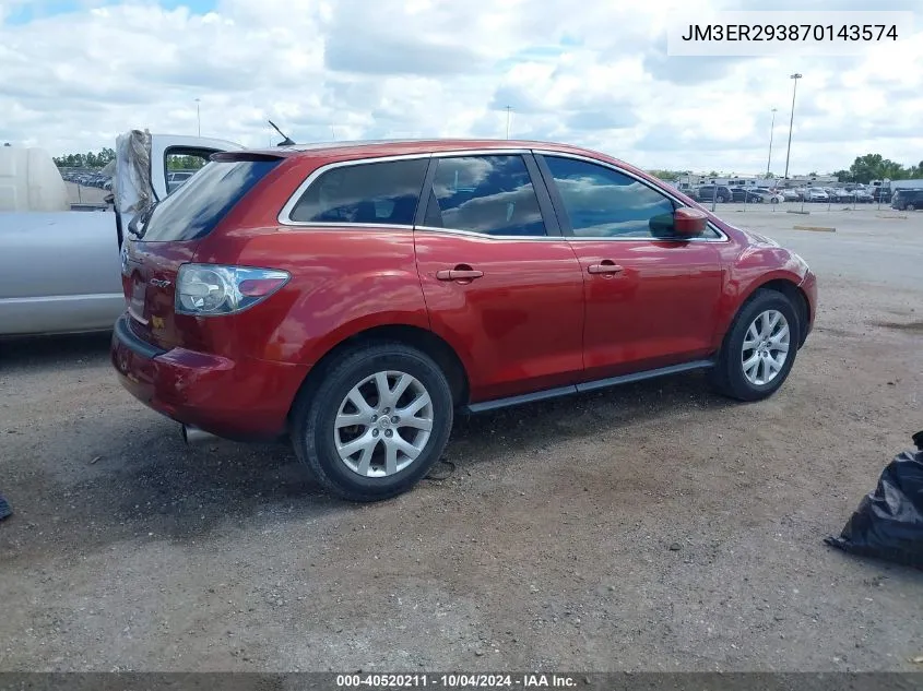 JM3ER293870143574 2007 Mazda Cx-7 Sport