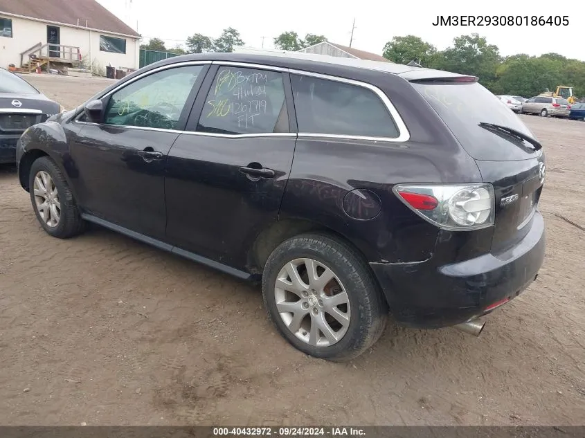 JM3ER293080186405 2008 Mazda Cx-7 Sport